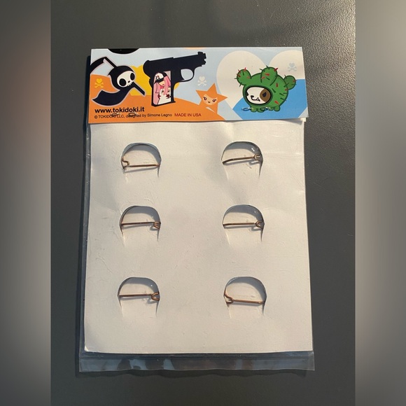 Tokidoki series 4 latte Moofia cactus friends soccer Adios pins button set SDCC - Picture 3 of 3